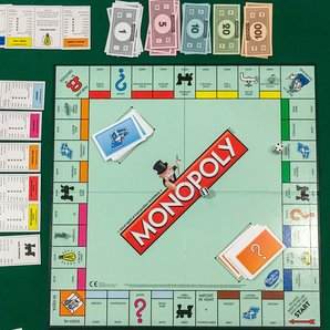 monopoly board original graphic